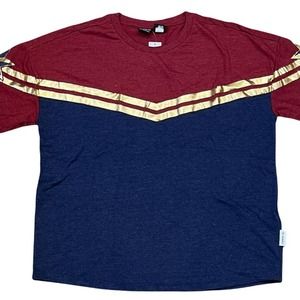 Disney's Marvel Captain Marvel Top by Her Universe + Bobby Pins